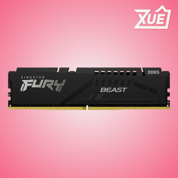 RAM KINGSTON FURY BEAST 16GB (1X16GB) DDR5 6000MHZ (KF560C36BBE2-16WP) (AMD EXPO+INTEL XMP)