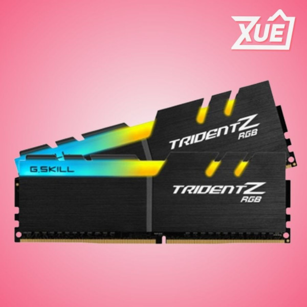 RAM DESKTOP G.SKILL TRIDENT Z RGB 64GB DDR4 3600MHZ (F4-3600C18D-64GTZR)