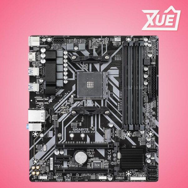 MAINBOARD GIGABYTE B450M DS3H V3