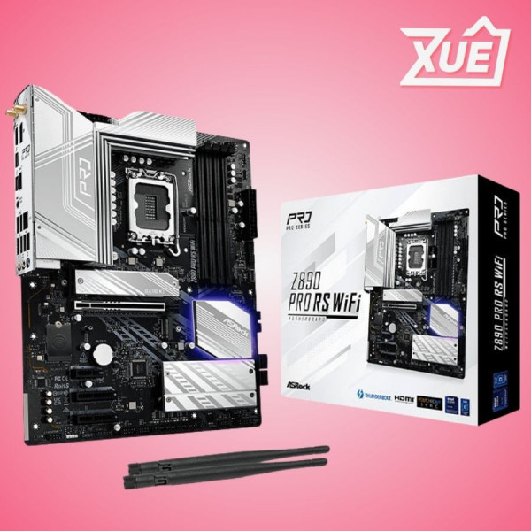 MAINBOARD ASROCK Z890 PRO RS WIFI WHITE DDR5