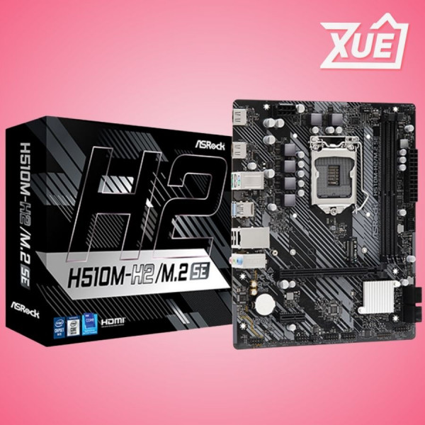 MAINBOARD ASROCK H510M-H2/M.2 SE (2 CỔNG HDMI)