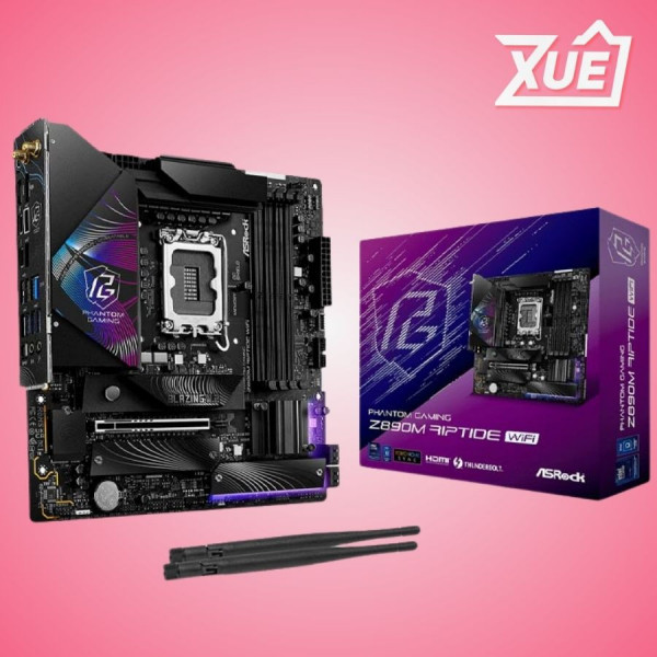 MAINBOARD ASROCK Z890M RIPTIDE WIFI DDR5