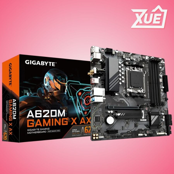 MAINBOARD GIGABYTE A620M GAMING X AX 