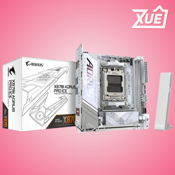 MAINBOARD GIGABYTE X870I AORUS PRO ICE DDR5