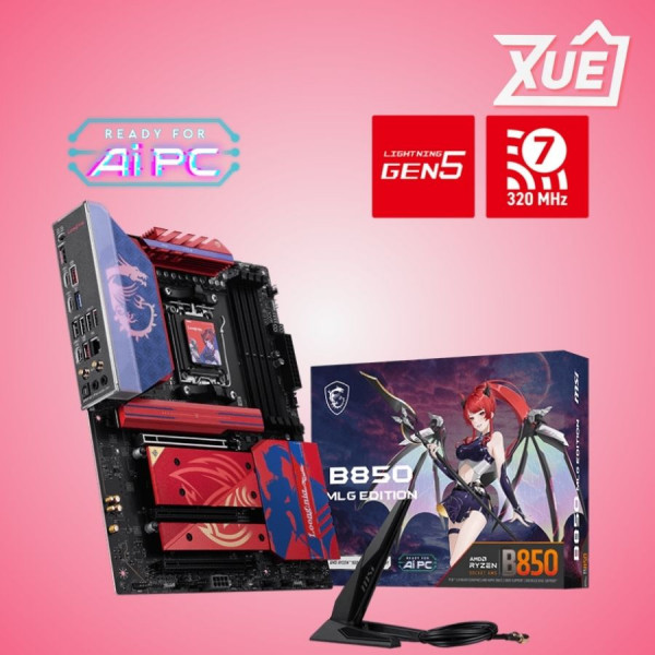 MAINBOARD MSI B850 MLG EDITION DDR5