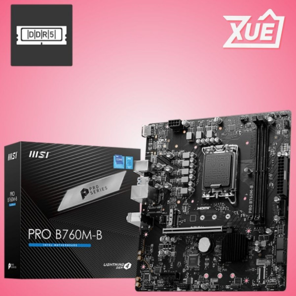 MAINBOARD MSI PRO B760M-B DDR4