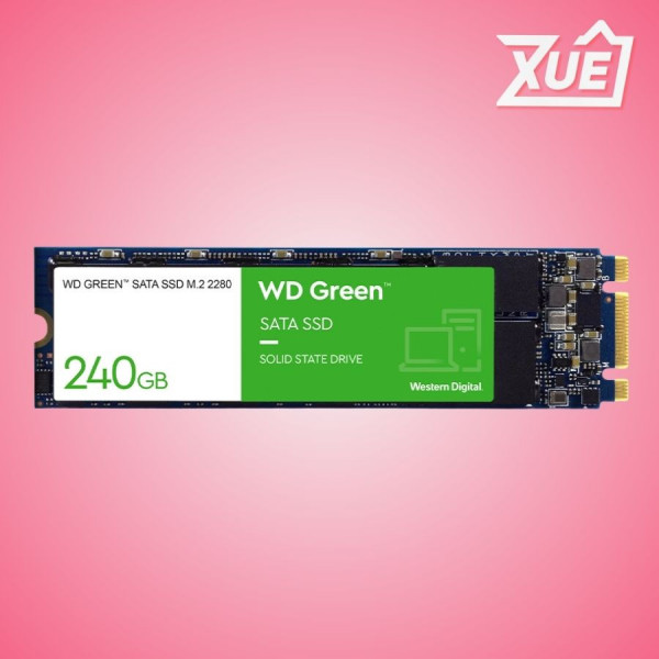 Ổ CỨNG SSD WESTERN DIGITAL GREEN 240GB SATA SSD M.2 2280 WDS240G3G0B
