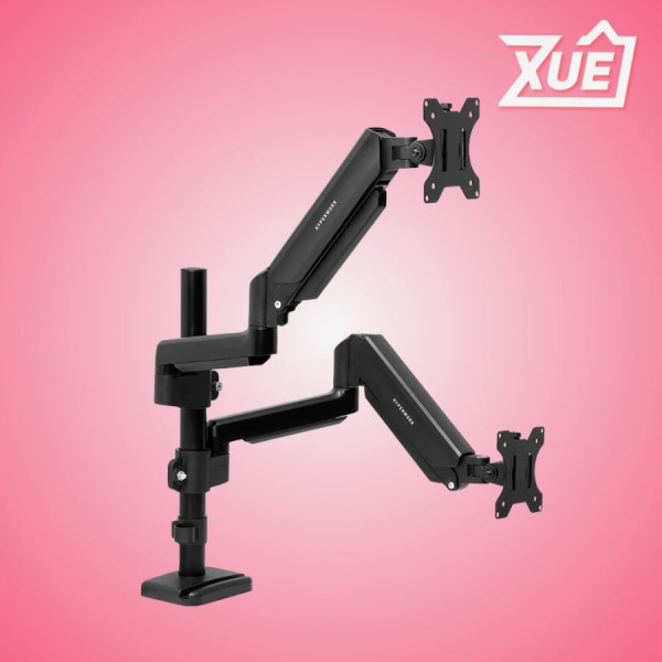 GIÁ ĐỠ MÀN HÌNH ĐÔI HYPERWORK P1 DUAL HPW-DPA01-BLK (22 - 34INCH) MÀU ĐEN