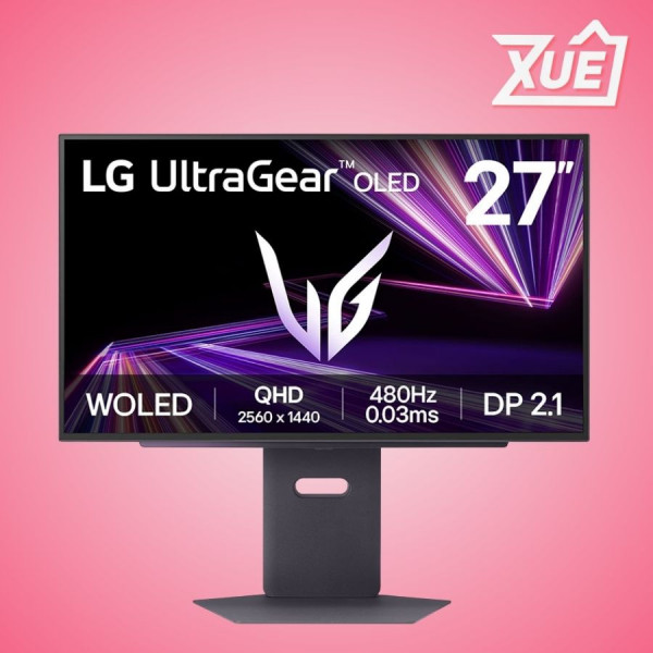 MÀN HÌNH GAMING LG ULTRAGEAR 27GX790A-B (26.5 INCH - OLED - 2K - 480HZ - 0.03MS)