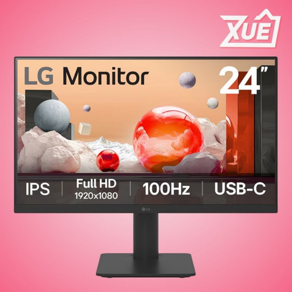 MÀN HÌNH LG 24MS570B-B (23.8 INCH - IPS - FHD - 100HZ - 5MS - SPEAKER - USB TYPE C )
