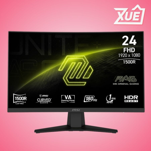 MÀN HÌNH MSI MAG 244C (23.6 INCH - VA - FHD - 180HZ - 1MS - CONG)