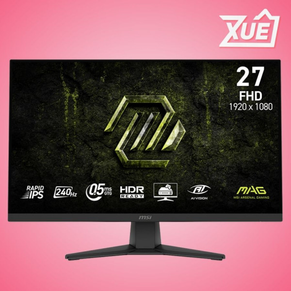 MÀN HÌNH MSI MAG 272F X24 (27 INCH - IPS - FHD - 240HZ - 0.5MS)