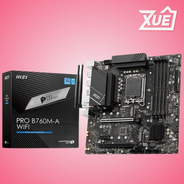 MAINBOARD MSI PRO B760M-A WIFI DDR5