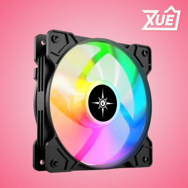QUẠT TẢN NHIỆT CHO CASE KENOO ESPORT F100 - RGB (FAN 12CM)