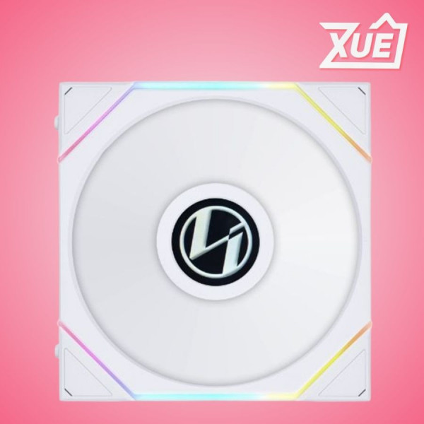 QUẠT TẢN NHIỆT LIAN-LI UNI FAN TL WIRELESS LCD 120 REVERSE TRIPLE WHITE (12RTLLCD1W3W)