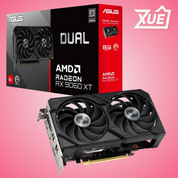 CARD MÀN HÌNH ASUS DUAL RX 9060 XT 8GB (DUAL-RX9060XT-8G)
