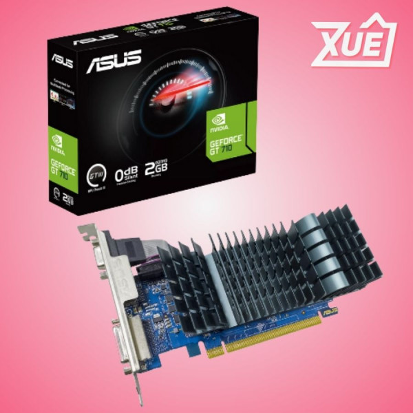CARD MÀN HÌNH ASUS GT 710 2GB GDDR5 (GT710-SL-2GD5-BRK-EVO)