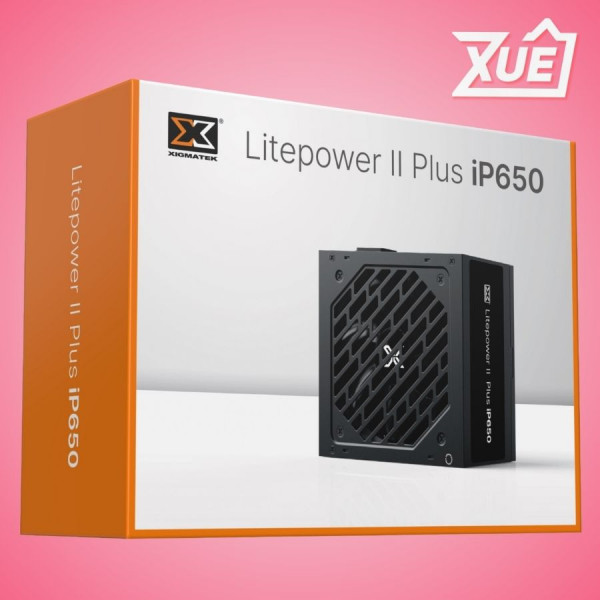 NGUỒN XIGMATEK LITEPOWER II Plus IP650 - EN46445