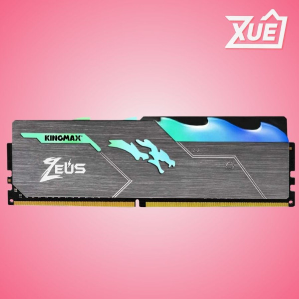 RAM KINGMAX 8GB DDR4 BUS 3200 ZEUS DRAGON RGB