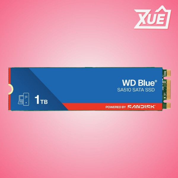 Ổ CỨNG SSD WD BLUE SN5100 1TB NVME PCIE GEN4 X4 (WDS100T5B0E)