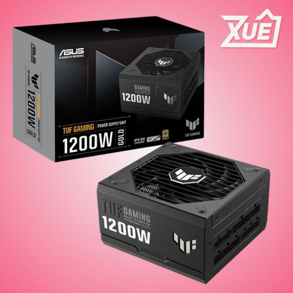 NGUỒN ASUS TUF GAMING 1200G - 1200W 80 PLUS GOLD (ATX 3.0 - PCIE 5.0 - FULL MODULAR)