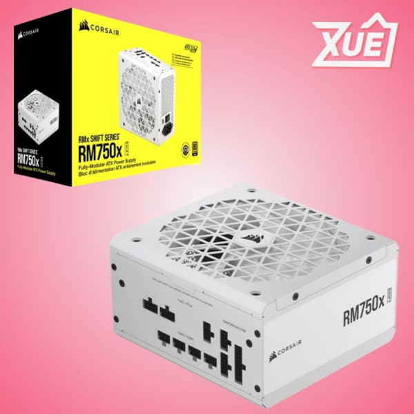 NGUỒN CORSAIR RM750X SHIFT WHITE (ATX 3.1, PCIE 5.1, 80 PLUS GOLD, FULL MODUL) CP-9020273-NA