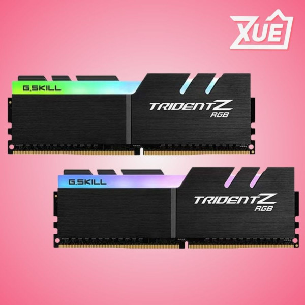 RAM G.SKILL TRIDENT Z RGB 64GB (2X32GB) DDR4 3200MHZ (F4-3200C16D-64GTZR)