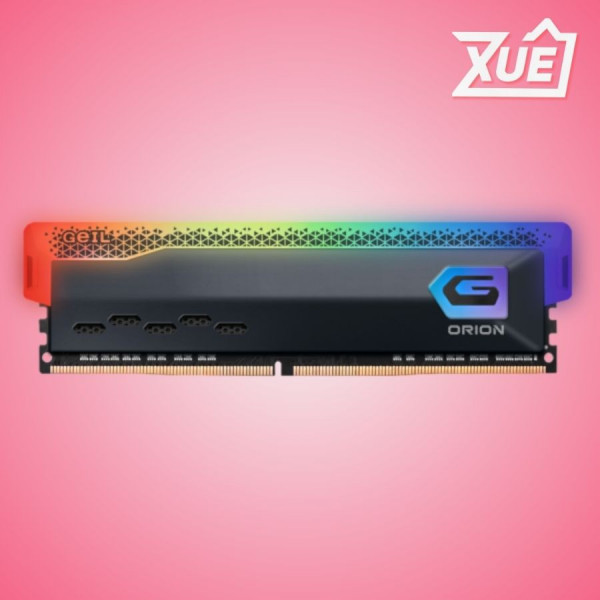 RAM GEIL 8GB DDR4 BUS 3200MHZ ORION GRAY RGB (GOSG48GB3200C16BSC)