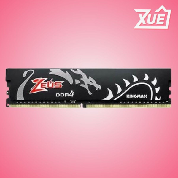 RAM KINGMAX 32GB DDR4-3600MHZ HEATSINK ZEUS BLACK