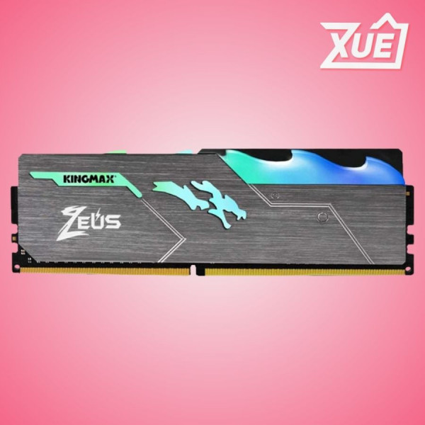 RAM KINGMAX ZEUS RGB 16GB (1X16GB) DDR4 BUS 3600MHZ