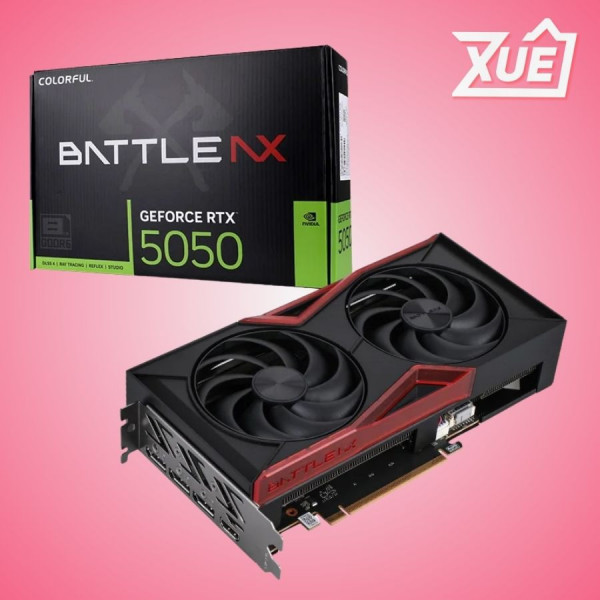 CARD MÀN HÌNH COLORFUL RTX 5050 BATTLE AX DUO 8GB-V