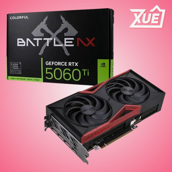 CARD MÀN HÌNH COLORFUL RTX 5060 TI BATTLE AX DUO 16GB-V