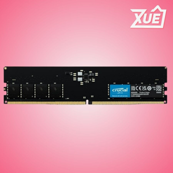 RAM CRUCIAL 16GB DDR5 BUS 4800MHZ (CT16G48C40U5)