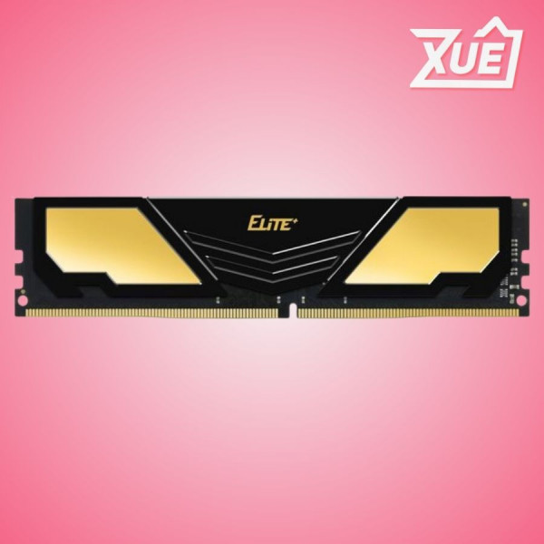 RAM TEAMGROUP ELITE PLUS 16GB (1X16GB) DDR4 3200MHZ BLACK