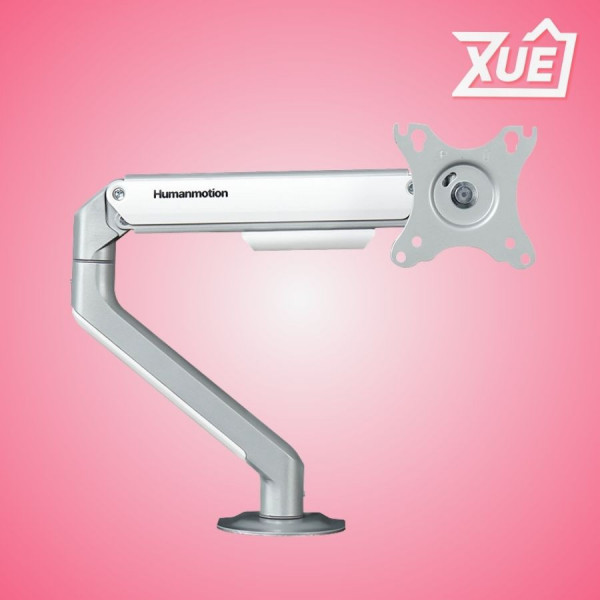 GIÁ ĐỠ MÀN HÌNH HUMAN MOTION T6 PRO (17- 32 INCH) MÀU TRẮNG BẠC