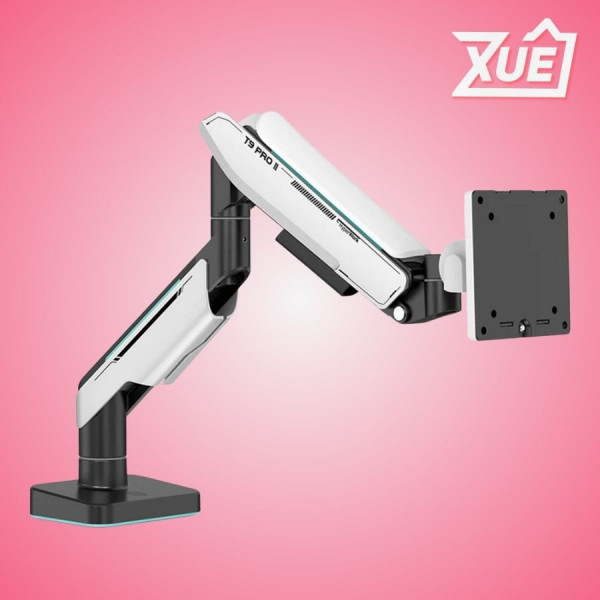 GIÁ ĐỠ MÀN HÌNH HUMAN MOTION T9 PRO II (23 - 43INCH) MÀU TRẮNG