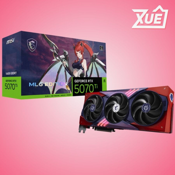 VGA MSI RTX 5070 TI 16GB MLG EDITION OC GDDR7