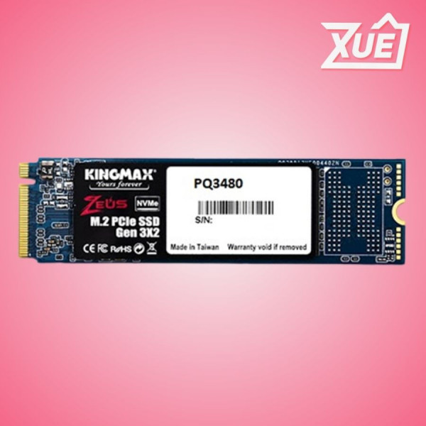 Ổ CỨNG SSD KINGMAX ZEUS PQ3480 512GB LITE NVME M.2 2280 PCIE GEN 3.0 X4