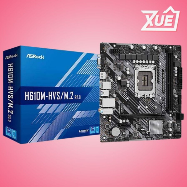 MAINBOARD ASROCK H610M-HVS/M.2 R2.0