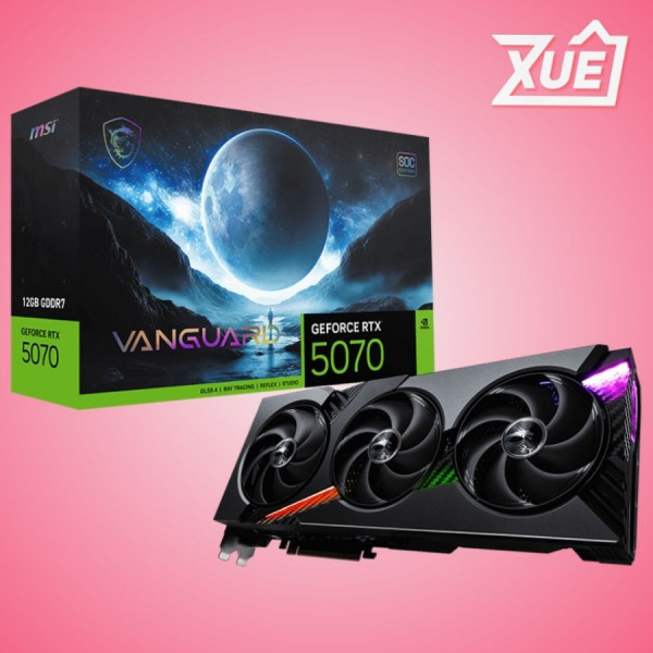 VGA MSI RTX 5070 12GB VANGUARD SOC