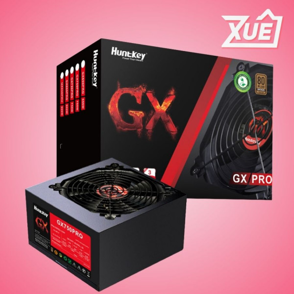 NGUỒN MÁY TÍNH HUNTKEY GX750PRO ( 750W - 80 PLUS BRONZE )