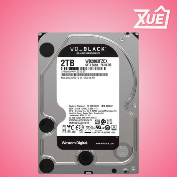 Ổ CỨNG HDD WESTERN DIGITAL CAVIAR BLACK 2TB ( WD2003FZEX )
