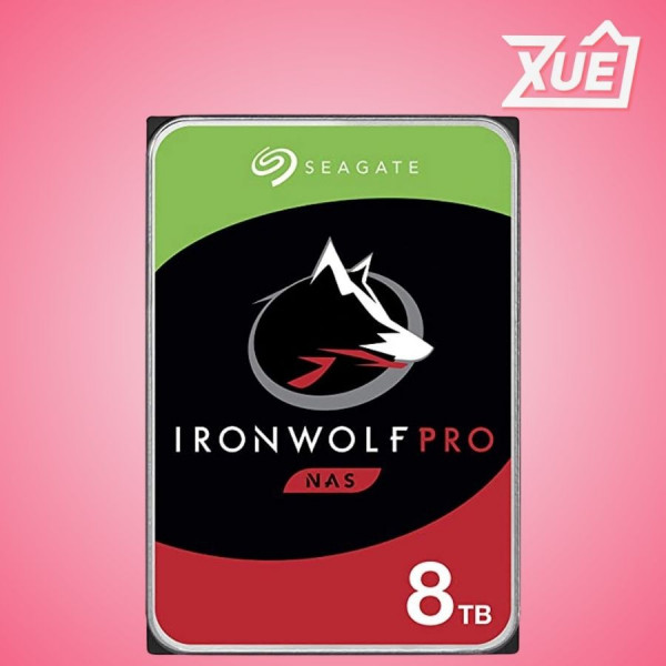 Ổ CỨNG HDD SEAGATE IRONWOLF PRO 8TB (ST8000NE001) NAS