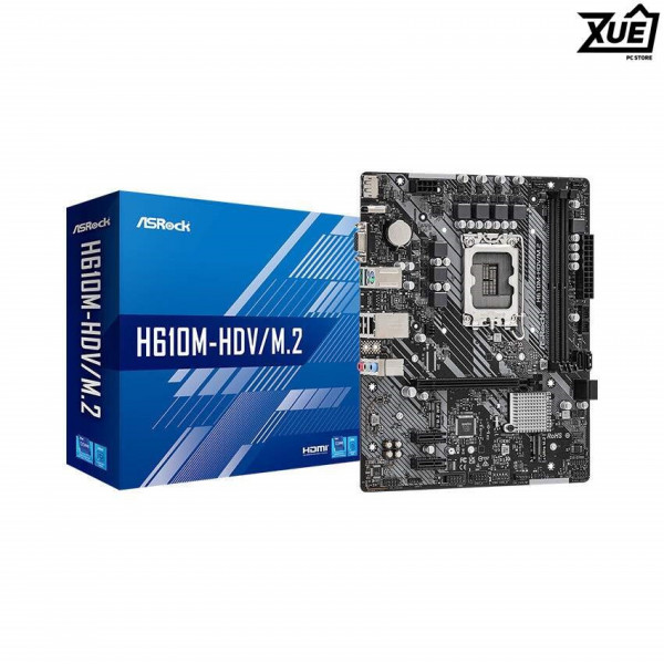 MAINBOARD ASROCK H610M-HDV/M,2