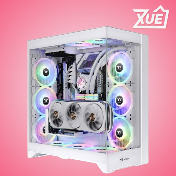 VỎ CASE THERMALTAKE CTE E600 TG SNOW ( MID TOWER - MÀU TRẮNG )