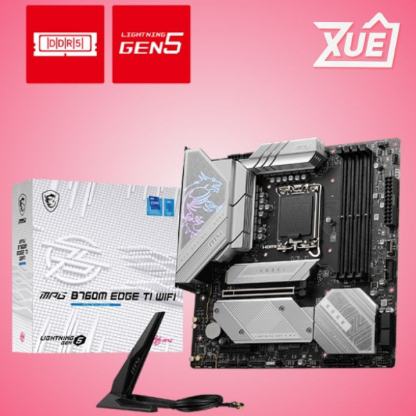 MAINBOARD MSI MPG B760M EDGE TI WIFI DDR5