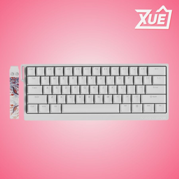 BÀN PHÍM CƠ MADLIONS MAD60 HE BASIC WHITE