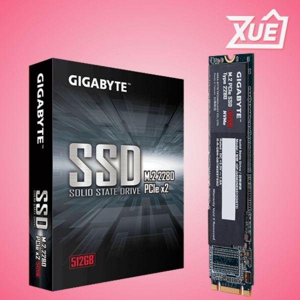 Ổ CỨNG SSD GIGABYTE 512GB M2 2280 NVME PCI-EXPRESS 3.0 X4 (G3NVME512G)