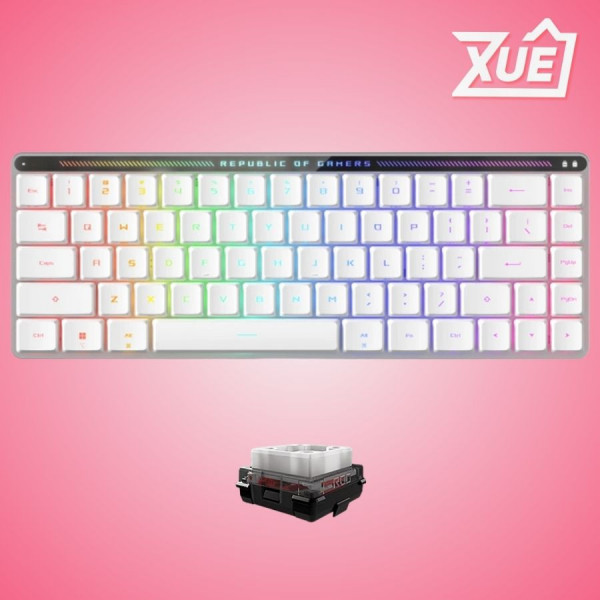 BÀN PHÍM CƠ ASUS ROG FALCHION RX LOW PROFILE RED SWITCH