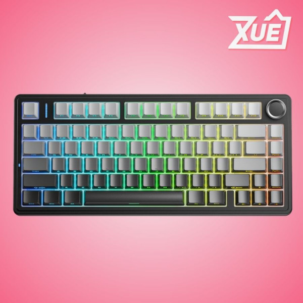 BÀN PHÍM CƠ AULA F75 3 MODE BLACK GRADIENT REAPER SWITCH